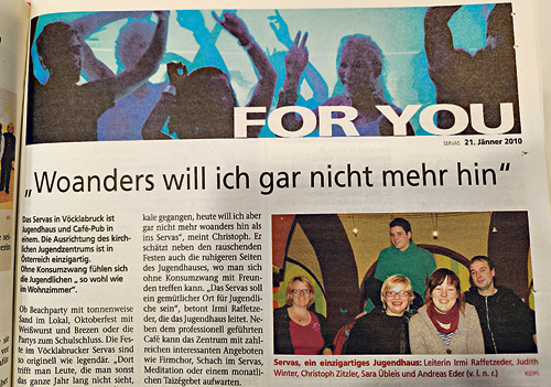 Das Servas war einzigartig in Österreich.