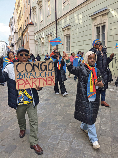 'Congo braucht Partner.'