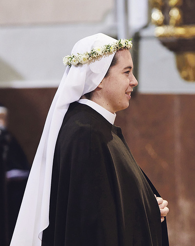 Postulantin Maya Anna Fürst
