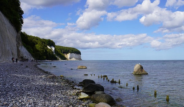 Die Insel Rügen an der Ostsee