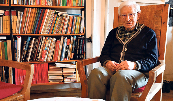 Eduard Röthlin ging mit knapp 95 Jahren in Pension.  