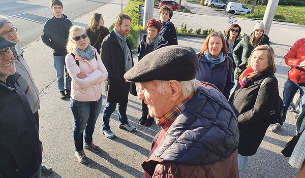 Fritz Loibl half als 15-Jähriger KZ-Häftlingen.