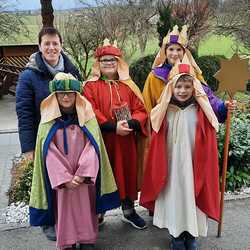 Sternsinger/innen der Pfarre Aspach