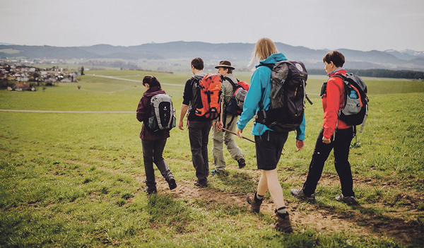 Das Miteinander unterwegs sein schafft Gemeinschaft.    