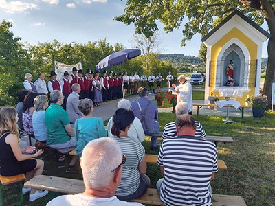 Segnung der renovierten Kapelle