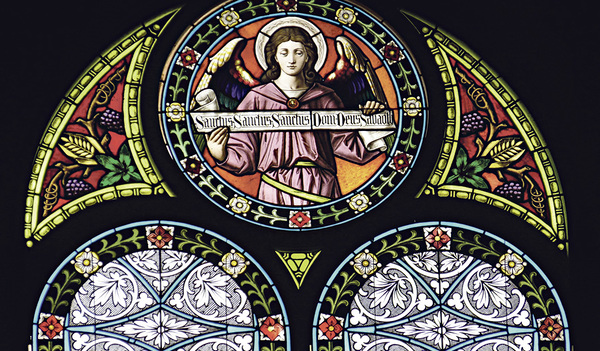 Das „Sanctus-Fenster“ in der Stiftskirche Schlägl  