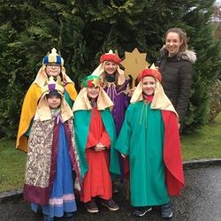 Sternsinger/innen der Pfarre Aspach