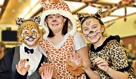 Beim Kinderfasching der Pfarre Ebensee. 