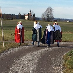 Sternsinger/innen aus der Pfarre Hochburg