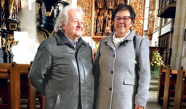 Sepp Krupka und Gertraud Leonhardsberger.  