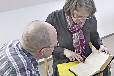 Sabine und Thomas Hinterholzer haben am „Grundkurs Bibel“ teilgenommen.  
