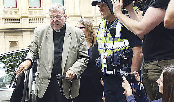 George Pell wurde, wie am Dienstag in der Früh bekannt wurde, bereits im Dezember verurteilt.   