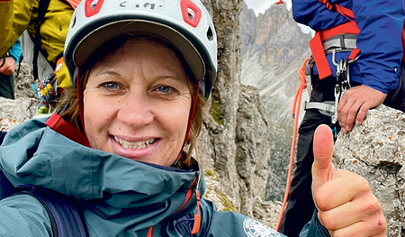 Bergführerin Lisi Steurer weiß, was es zur richtigen Vorbereitung am Berg braucht.  