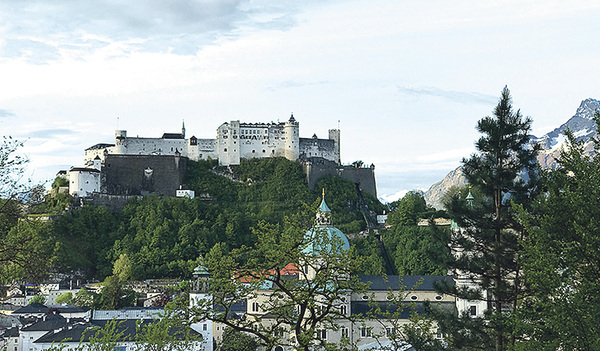 Spirituelle Diskussionen in Salzburg.   