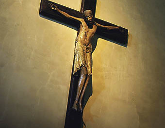 Jesus am Kreuz  [ (c) www.BilderBox.com,Erwin Wodicka,Siedlerzeile 3,A4062 Thening,Tel.+43 676 5103 678. Verwendung nur gegen HONORAR, BELEG, URHEBERVERMERK und den AGBs auf bilderbox.com ] in an am um im einer beim and einem mit / Kreuzigung Religio