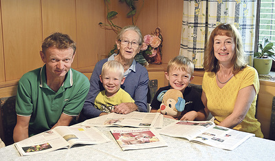 Vorlesen, malen und zeichnen – das macht auch Tante Elisabeth gerne. 