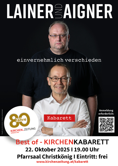 Kabarett / Lainer und Aigner Best of Kirchenkabarett am 22. Oktober 2025