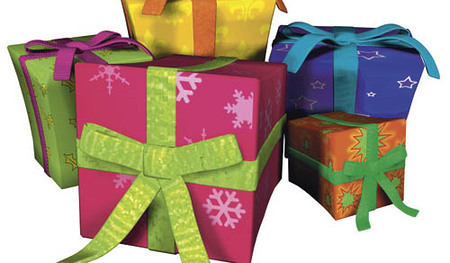 Cartoons Symbolbild

Geschenke Weihnachtsgeschenke P?ckchen Pakete bunt farbig verpackt eingepackt eingewickelt Gruppe Computergrafik Querformat Hintergrund wei? Freisteller group of colourful Christmas presents computer graphic horizontal format bac