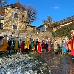 Sternsinger/innen der Pfarre Linz St. Magdalena