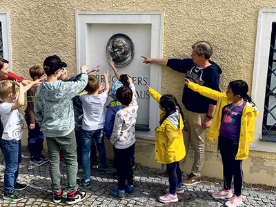 Anton Bruckners Leben und Werk: Workshop für Kinder in Ansfelden.  