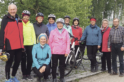 Pilgern mit dem Fahrrad   