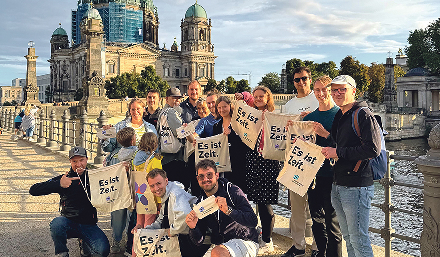 Katholisches Jugendvernetzungstreffen in Berlin.
