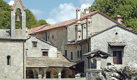 Das heutige Kloster La Verna. 