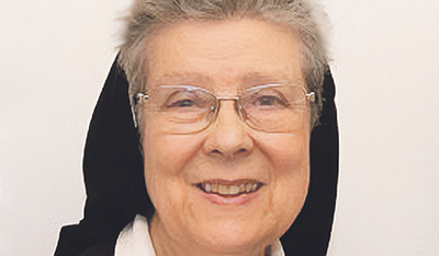 Sr. Beatrix Mayrhofer, Distriktleiterin der Kongregation der Armen Schulschwestern von Unserer Lieben Frau Österreich/Italien und ehemalige Präsidentin der Vereinigung der Frauenorden Österreichs