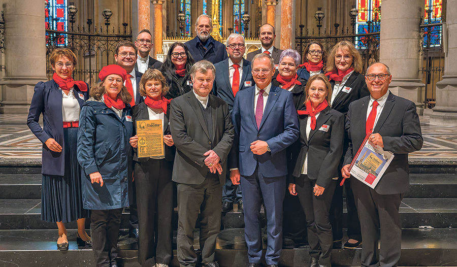 Mit einer Eucharistiefeier im Linzer Mariendom feierte die Kirchenzeitung gemeinsam mit Bischof Manfred ­Scheuer vergangene Woche ihren 80. Geburtstag. Unter den Gästen war auch Landeshauptmann Thomas Stelzer.