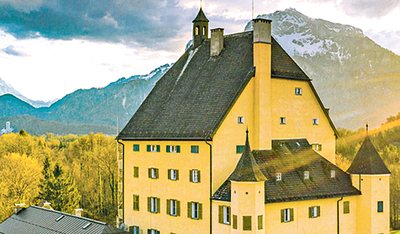 Schloss Goldenstein in Elsbethen.