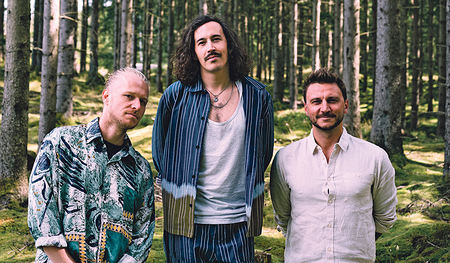Folkshilfe: Paul Slaviczek, Interview-Partner Florian Ritt und Gabriel Fröhlich.  