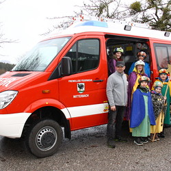 Sternsinger/innen der Pfarre Grünbach