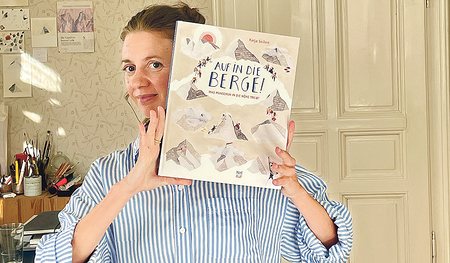 Hoch hinaus in die Berge geht es im neuesten Buch der Linzer Autorin und Illustratorin Katja Seifert. 