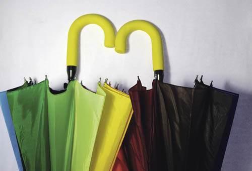 Regenschirm, Sonnenschirm - Umbrella, sunshade