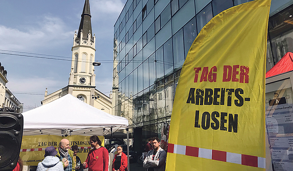  In Linz kamen von Arbeitslosigkeit betroffene Menschen, Berater/innen aus Unterstützungseinrichtungen und Arbeitsmarktexpert/innen zu Wort.   