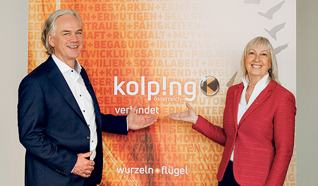 Wolfgang Engelmaier und Christine Leopold. 