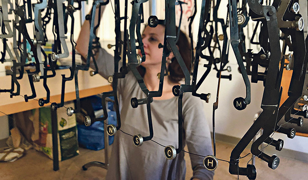 Das Kunstwerk wird ab 18. Dezember im Pfarrheim Haag a. H. gezeigt.