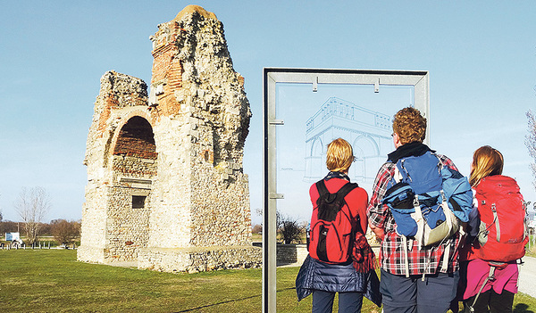 Das Heidentor ist Österreichs bekanntestes römisches Baudenkmal. 