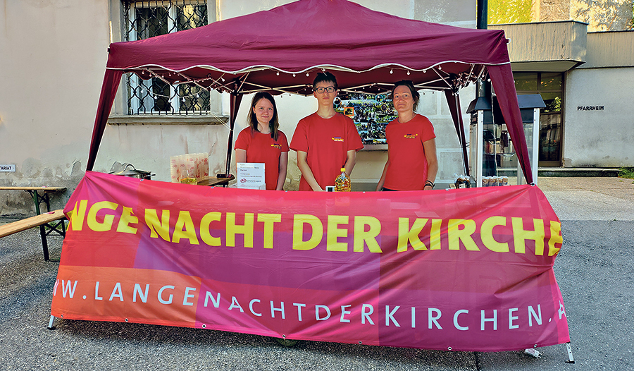 Allein in Steyr kamen etwa 1.000 Menschen der Einladung zur Langen Nacht der Kirchen nach. 