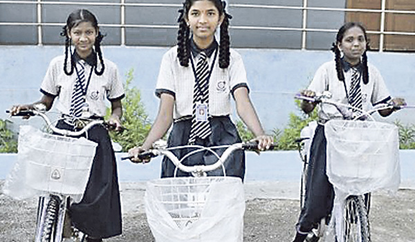 Wer Rad fährt hat mehr Zeit zum Lernen. 