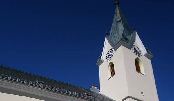 Die Pfarrkirche in Weitersfelden