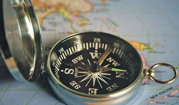 Reisen bedeutet auch, sich neu auszurichten.   