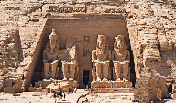 Einer der Tempel von Abu Simbel