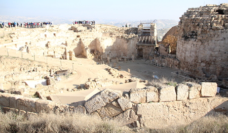 Ausgrabungsstätte am Herodium