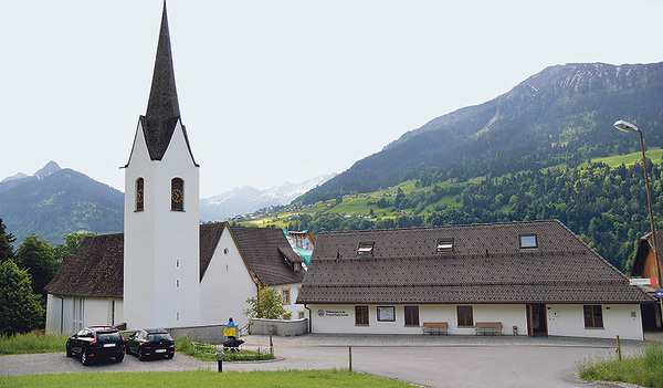 St. Gerold. Die über dem Grab des hl. Gerold errichtete Propstei befindet sich in einer größeren Umbauphase. 