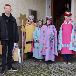 Sternsinger/innen aus der Pfarre Wippenham