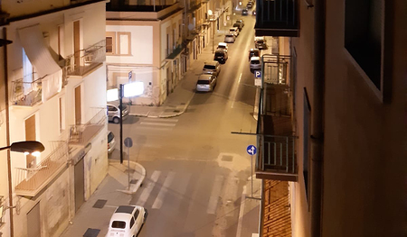 Normalerweise ist um 19 Uhr schon einiges los auf den Straßen von Foggia