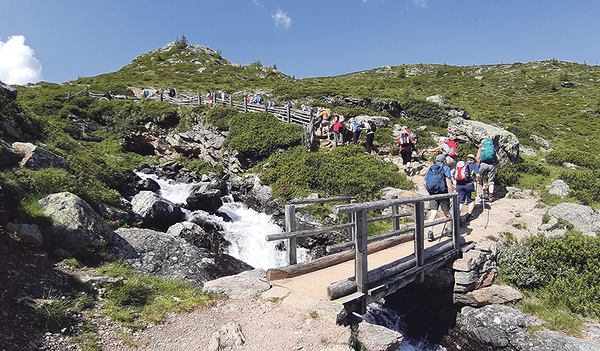 Südtirol ist ein Wanderparadies.