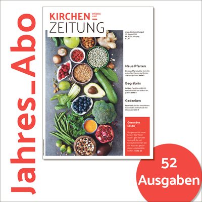 52 Ausgaben der Kirchenzeitung bestellen.