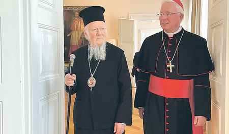 Privater Besuch des Ehrenoberhaupts der Weltorthodoxie in Salzburg. 